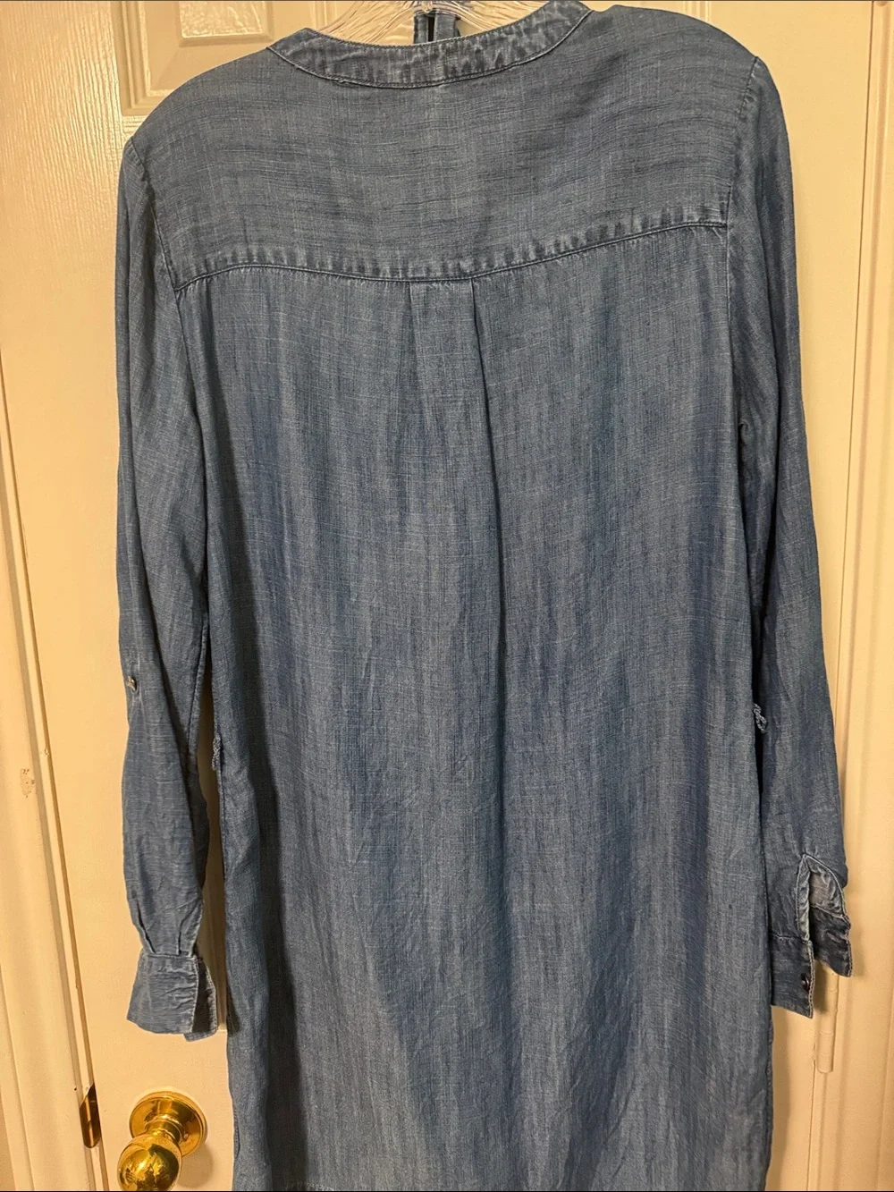 Banana Republic Light Blue Denim Dress - Picture 5 of 7